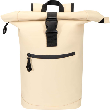 Logotrade reklamprodukter bild: Resi Plus 15 tums ryggsäck med rulltopp av GRS-återvunnet material, 18 l