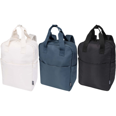 Logotrade profilprodukter bild: Resa 14 tum Aware™ laptopväska för resor av återvunnet material på 9 l