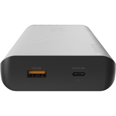 Logotrade presentreklam bild: Xtorm XG2S101 Go2 10 000 mAh 15 W solcellsdriven powerbank med belysning 
