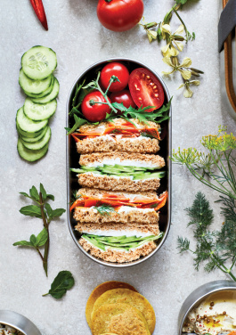 Logotrade profilprodukter bild: Black+Blum Dubbel Rostfri Bento-låda