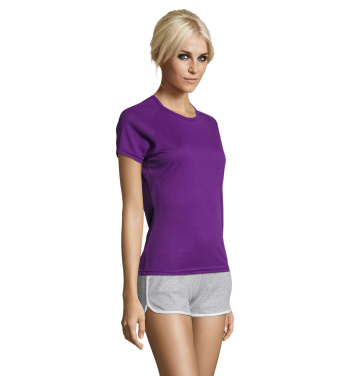 Logotrade reklamprodukter bild: SPORTY DAM T-SHIRT  140g