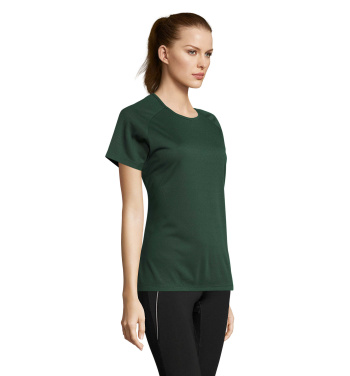 Logotrade profilreklam bild: SPORTY DAM T-SHIRT  140g