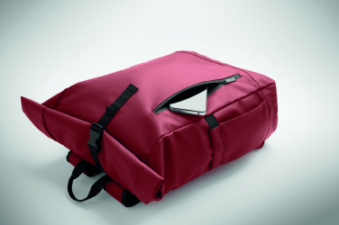 Logotrade kampanjprodukter bild: Rolltop dataryggsäck 600D
