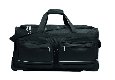 Logotrade presentreklam bild: Duffelbag Trolley 600D RPET