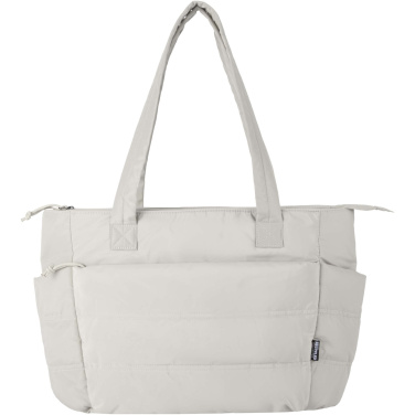 Logotrade kampanjprodukter bild: Puffer 15,6" laptoptote av återvunnen GRS, 18 l