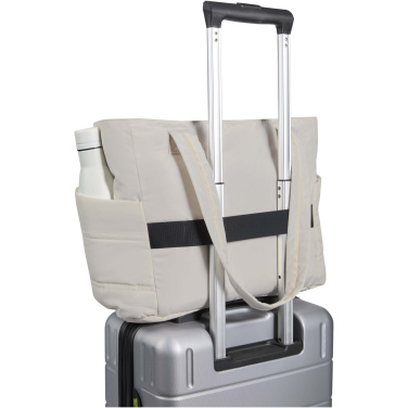 Logotrade kampanjprodukter bild: Puffer 15,6" laptoptote av återvunnen GRS, 18 l