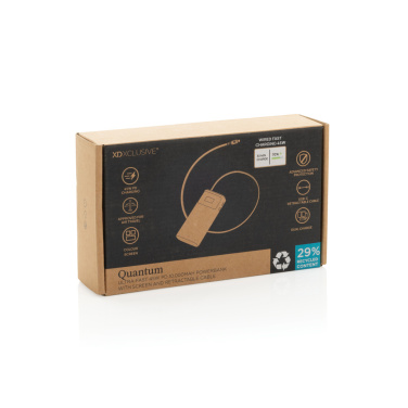 Logotrade profilprodukter bild: Quantom RCS ultrasnabb PD45W 10.000mAh powerbank med display