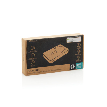 Logotrade reklamprodukter bild: Quantom RCS ultrasnabb 10 000 mAh magnetisk powerbank