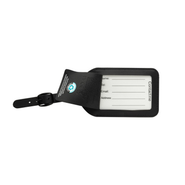 Logotrade kampanjprodukter bild: Globefind Dual RCS bagagetagg med global spårning