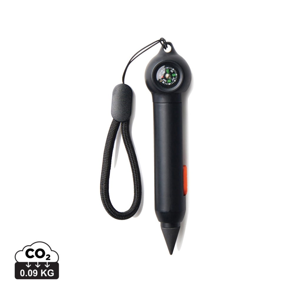 Logotrade profilreklam bild: Nordic Drift Trail RCS Portabel Infinity fickpenna m kompass