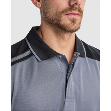 Logotrade presentreklam bild: Samurai 160 g/m2 antibakteriell kortärmad unisex-pikétröja 