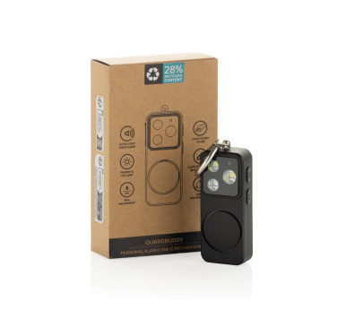 Logotrade kampanjprodukter bild: GuardBuddy RCS personlarm med USB-C-laddning
