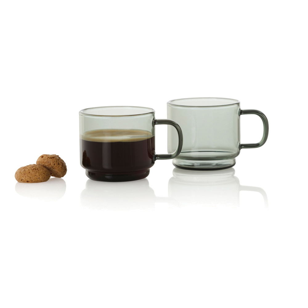 Logotrade profilprodukter bild: AdHoc Impact espressokoppar 70 ml, set om 2